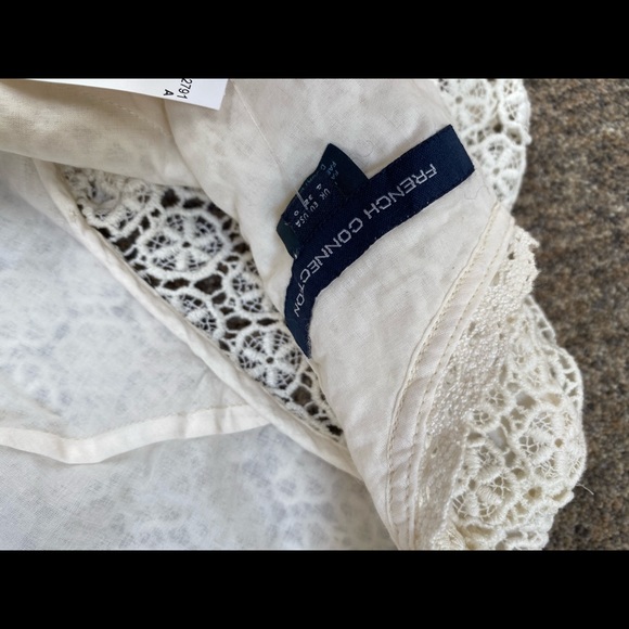french connection crochet crop top - Picture 3 of 5